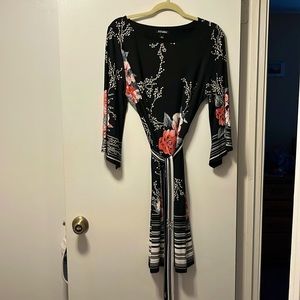 Gorgeous black and flower dress